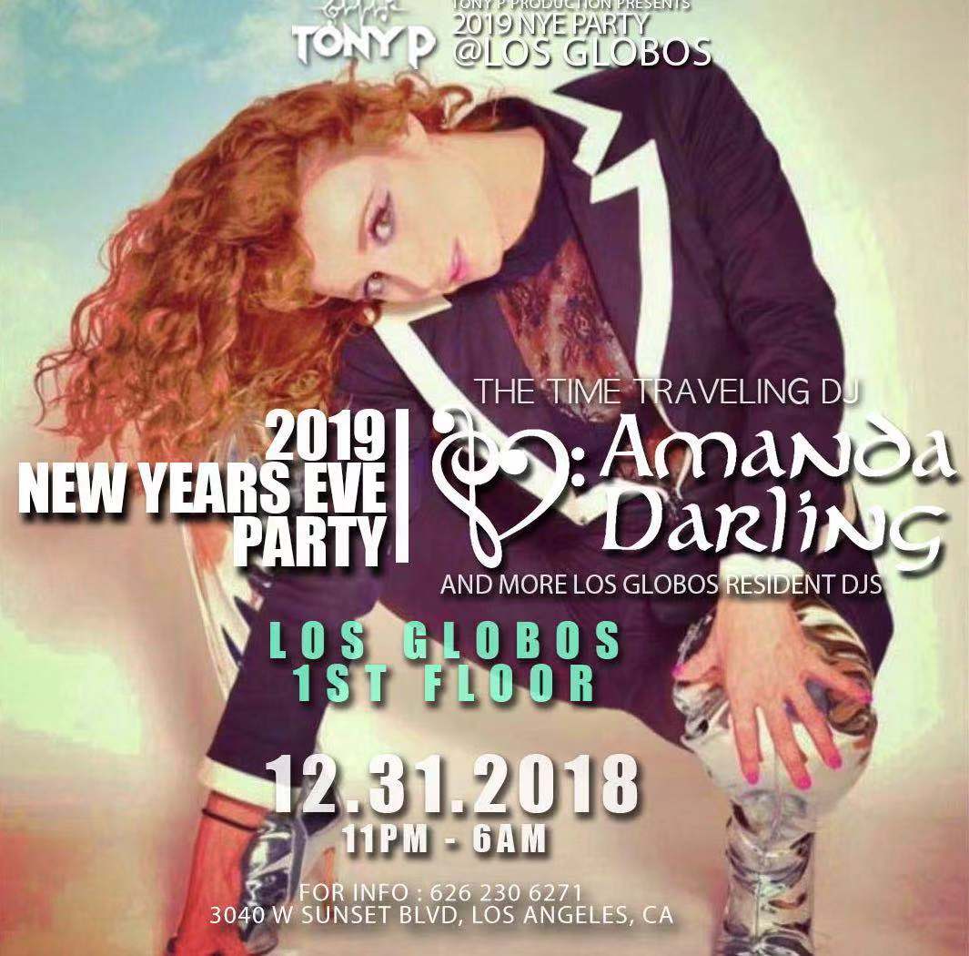 Amanda Darling NYE Los Globos 